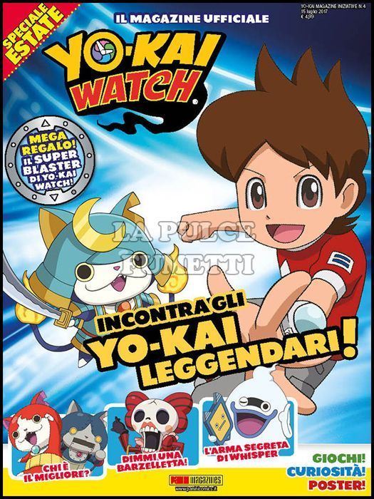 YO-KAI WATCH MAGAZINE SPECIALE ESTATE + PISTOLA SUPER BLASTER